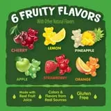 Black Forest Gummy, Bears, Fruit Flavor, Deliciously Juicy, Made with Real Fruit Juice, 22 oz thumbnail 3