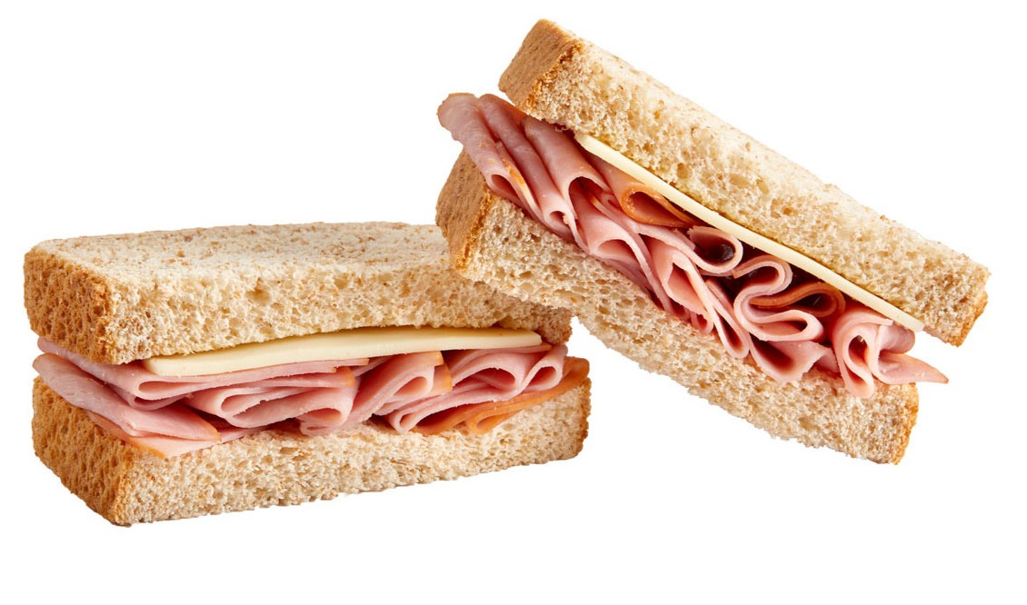 Market Sandwich Mega Meat Ham and Swiss Wedge Sandwich, 6 oz (Fresh) thumbnail 2