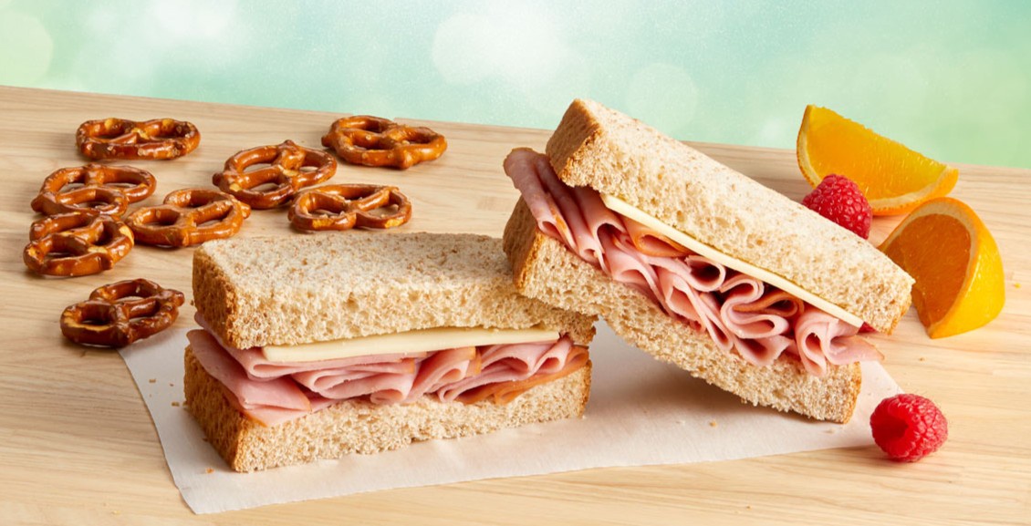 Market Sandwich Mega Meat Ham and Swiss Wedge Sandwich, 6 oz (Fresh) thumbnail 3