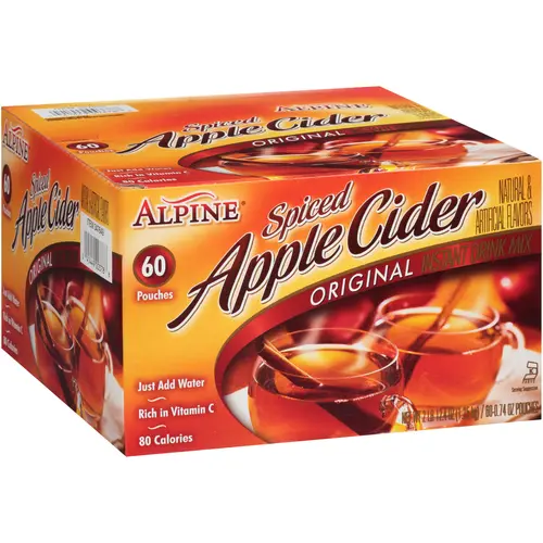 AlpineÂ® Original Spiced Apple Cider Instant Drink Mix 60-.74 oz. Pouches thumbnail 2