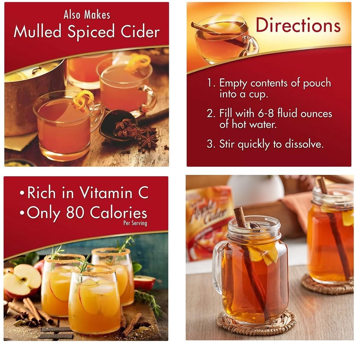 Alpine Spiced Apple Cider Instant Drink Mix (48 pk.) thumbnail 4