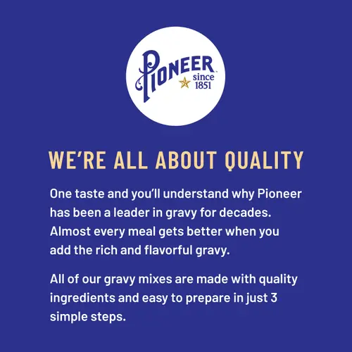 Pioneer Country Gravy Mix, 2.75 oz thumbnail 4