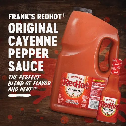 Frank's RedHot Kosher Original Cayenne Pepper Hot Wing Sauce, 5 fl oz Bottle thumbnail 3