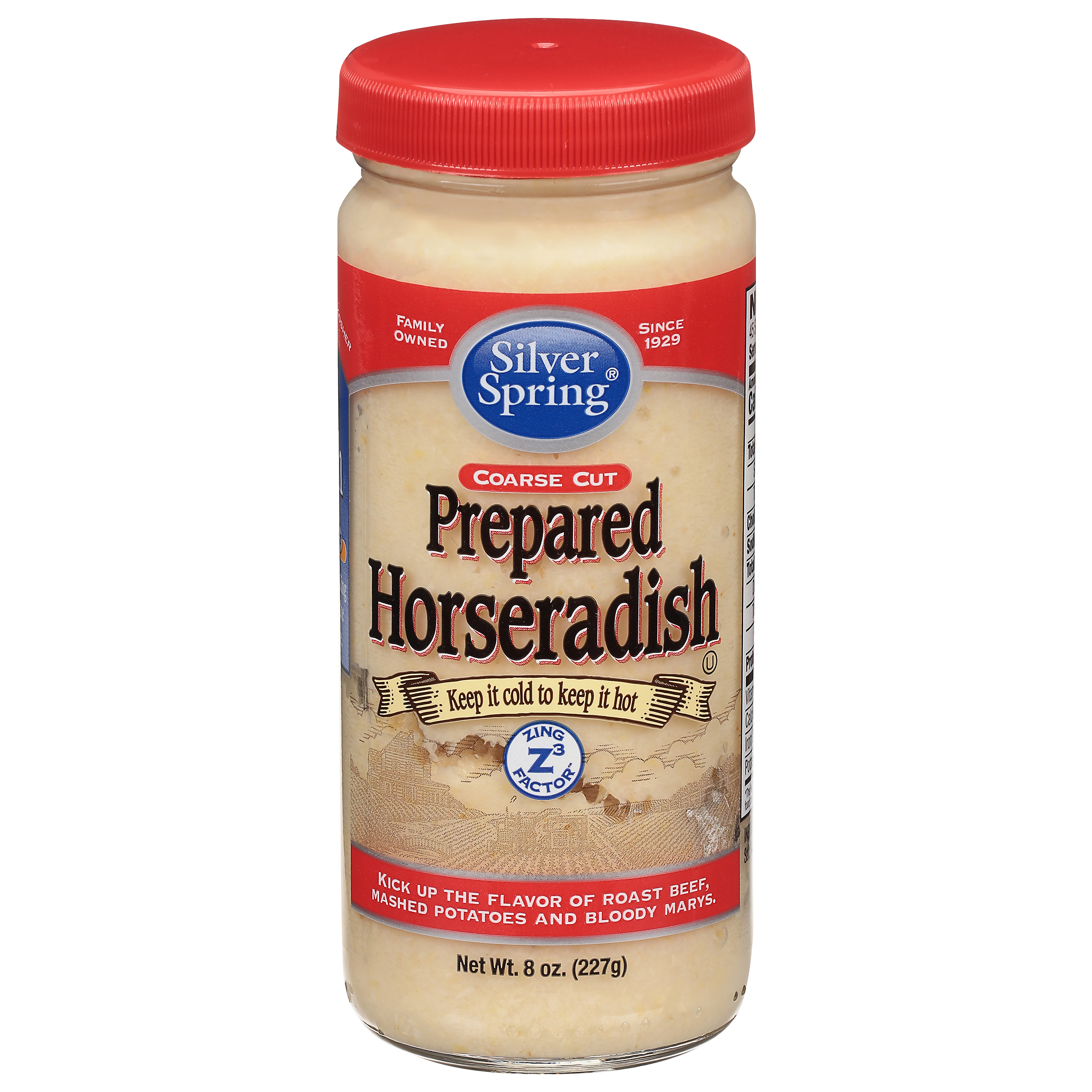 Silver Spring Prepared Horseradish, 8 oz Jar thumbnail 4