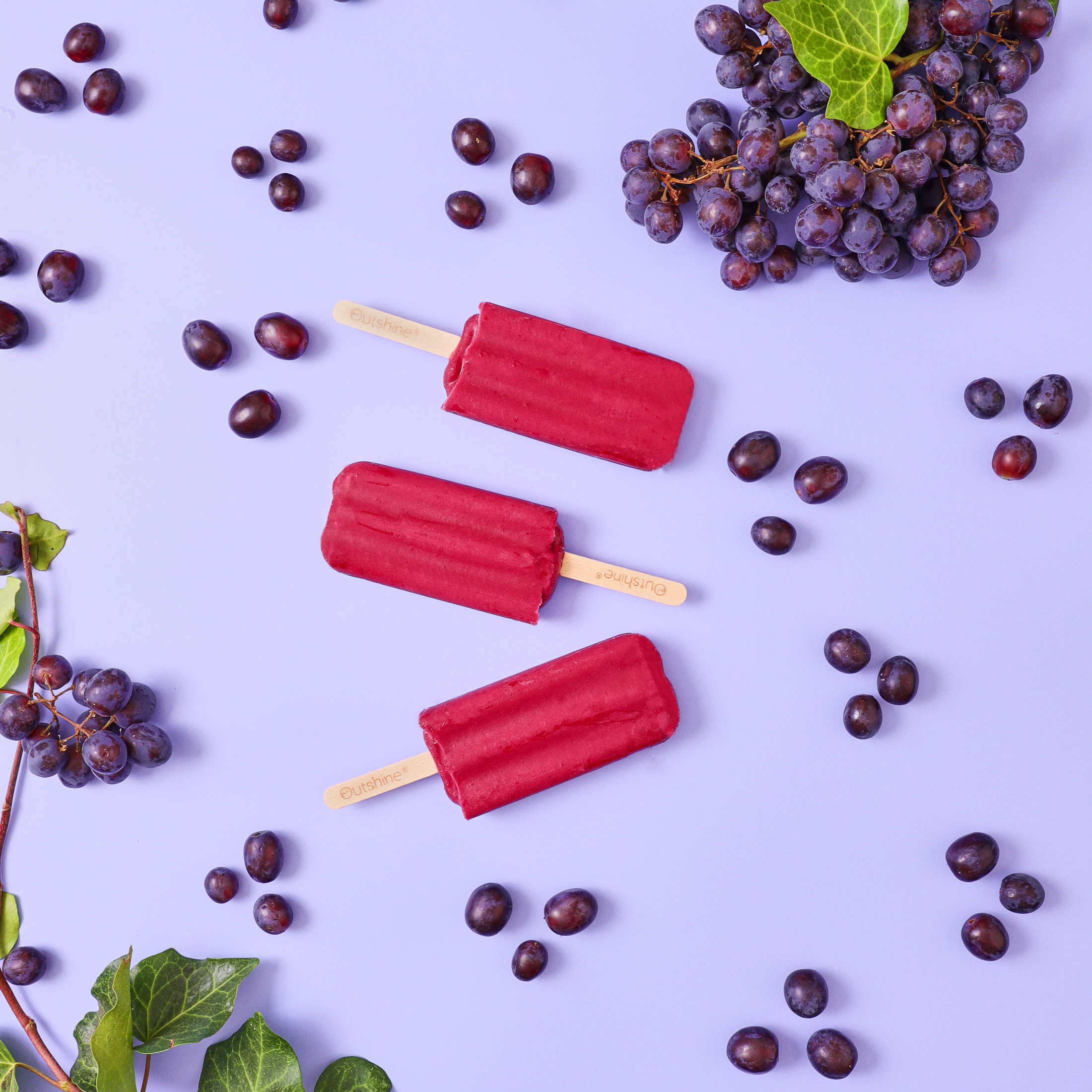 Outshine Grape Frozen Fruit Bars, Non-GMO, Gluten Free, 6 Ct thumbnail 2