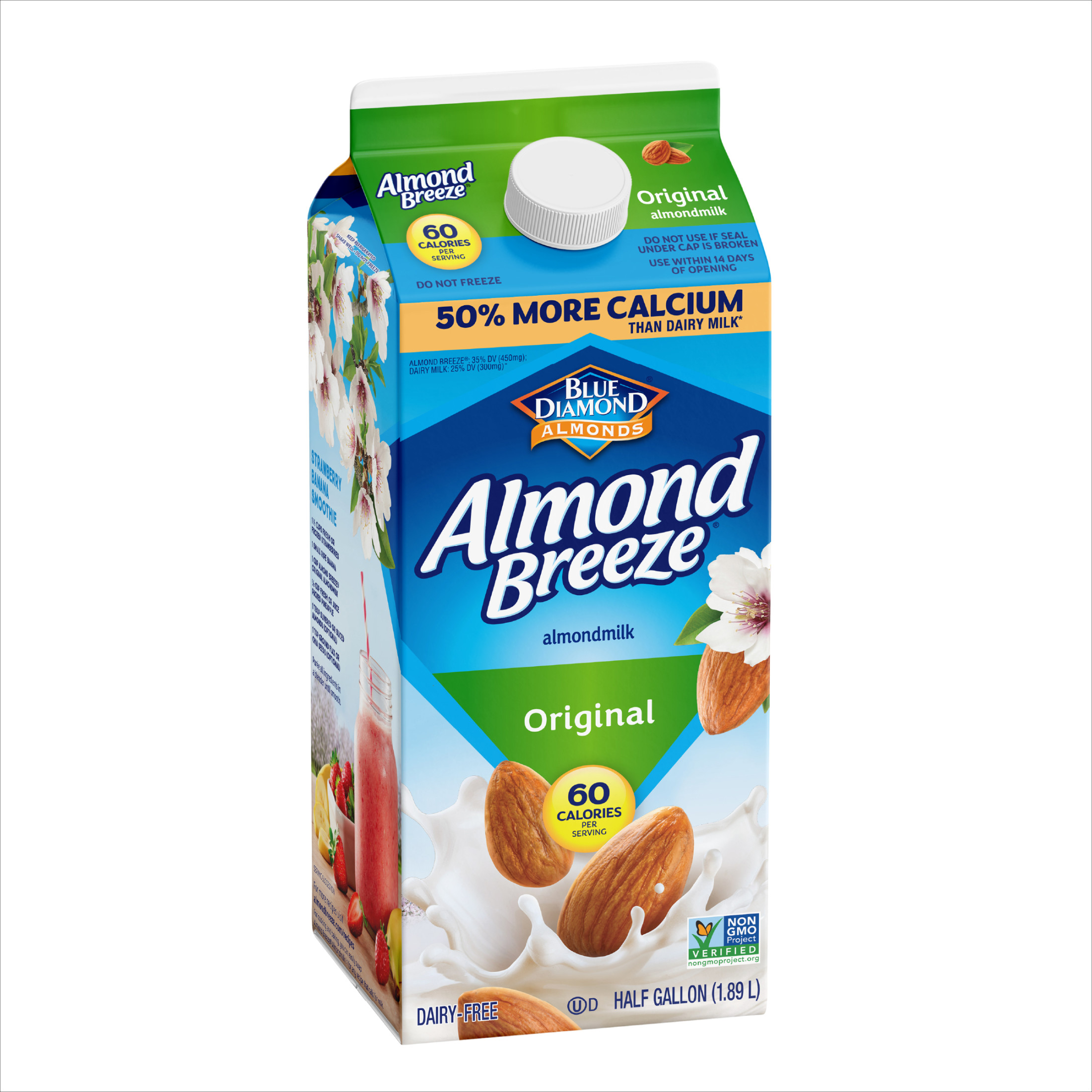 Almond Breeze Original Almond Milk, 64 oz thumbnail 2