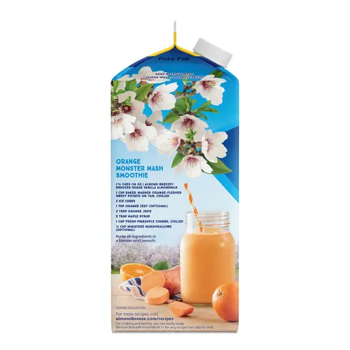 Almond Breeze Reduced Sugar Vanilla Almond Milk, 64 oz thumbnail 3