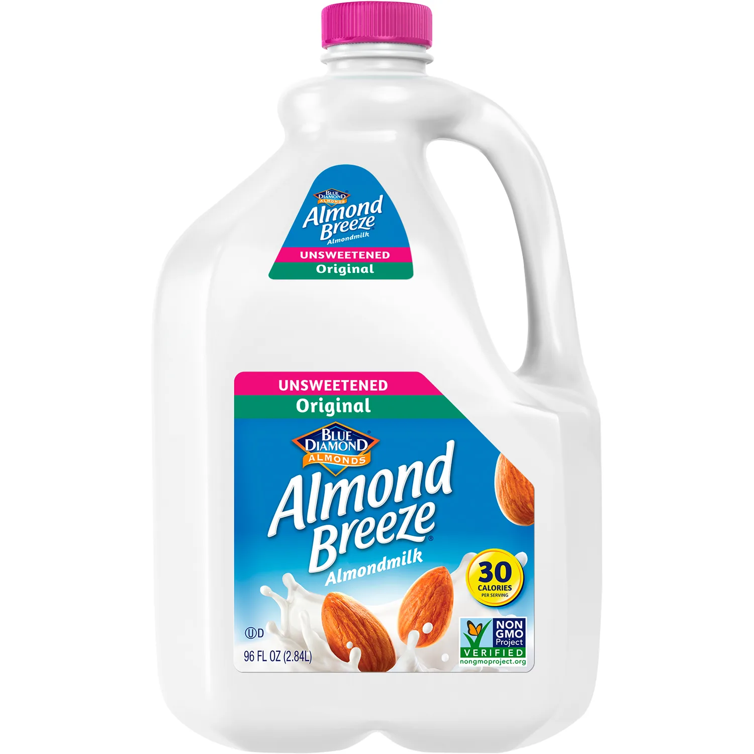 Almond Breeze Unsweetened Original Almond Milk, 96 oz