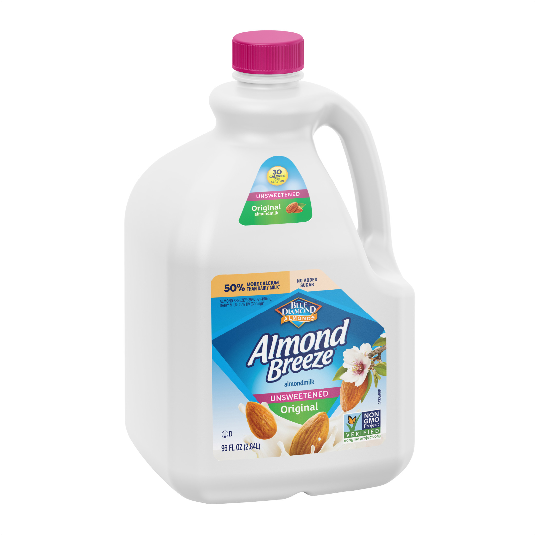 Almond Breeze Unsweetened Original Almond Milk, 96 oz thumbnail 2