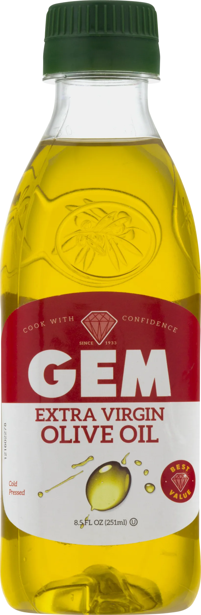 GEM Extra Virgin Olive Oil for Seasoning and Finishing, 8.5 fl oz
