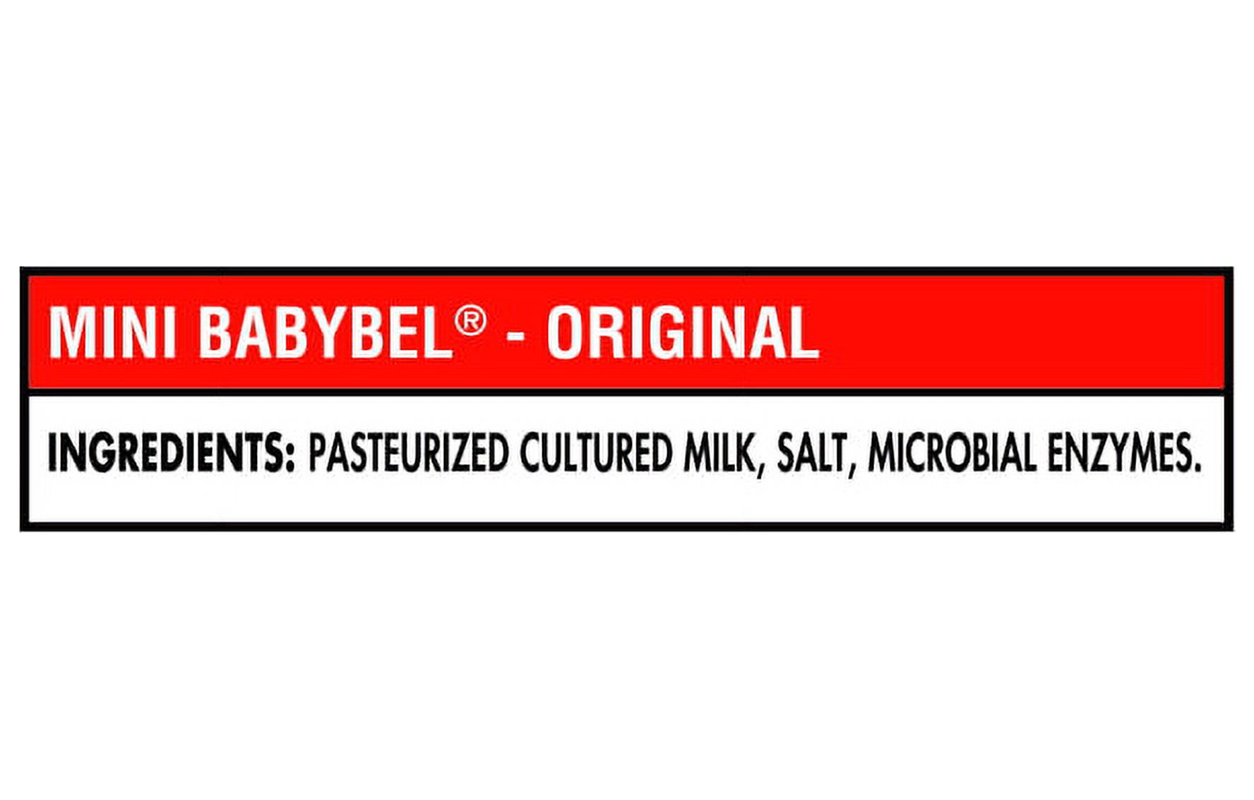 Mini Babybel Original Flavored Snack Cheese 12 Count thumbnail 4