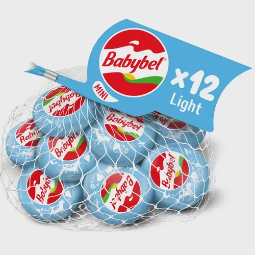 Mini Babybel Light Flavored Snack Cheese12 Count