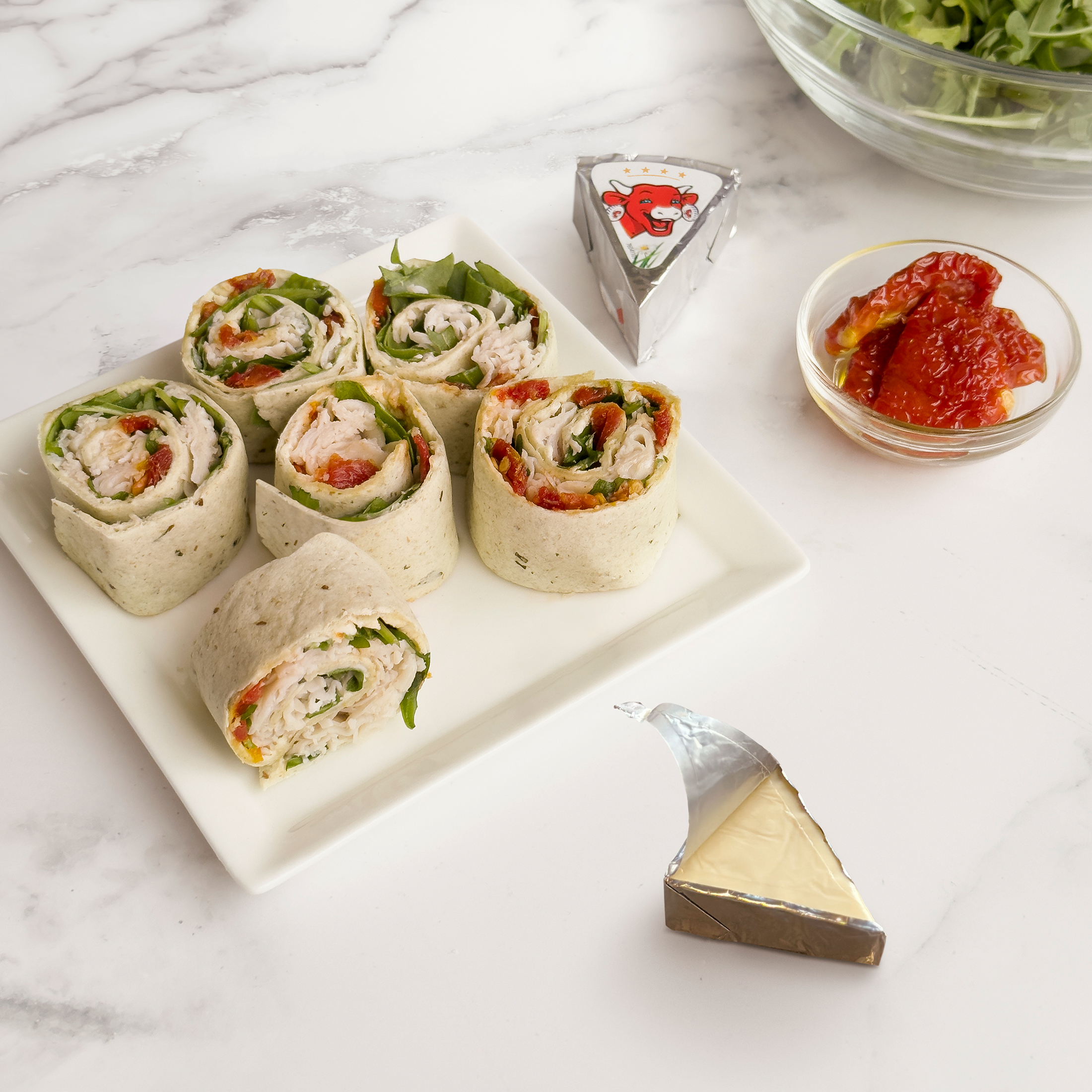 The Laughing Cow Original Spreadable Swiss Cheese Wedge, 5.4 oz Box. Refrigerated thumbnail 3