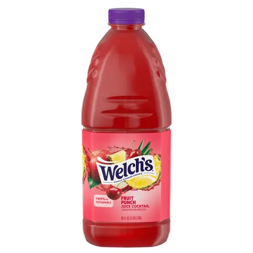 Welch's Fruit Punch Juice Cocktail, 96 fl oz Bottle thumbnail 4