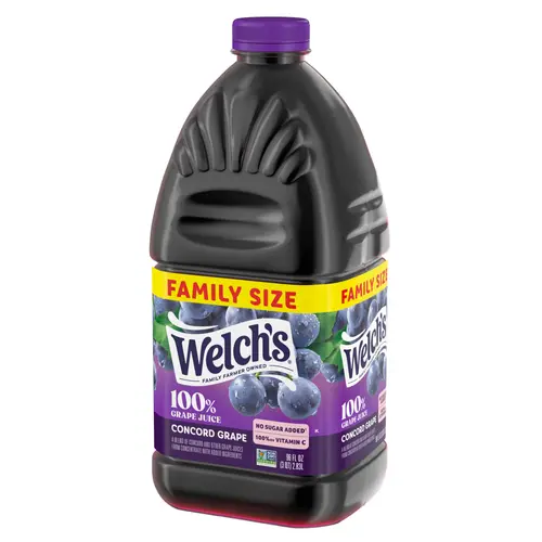 Welch's 100% Grape Juice, Concord Grape, 96 fl oz Bottle thumbnail 4
