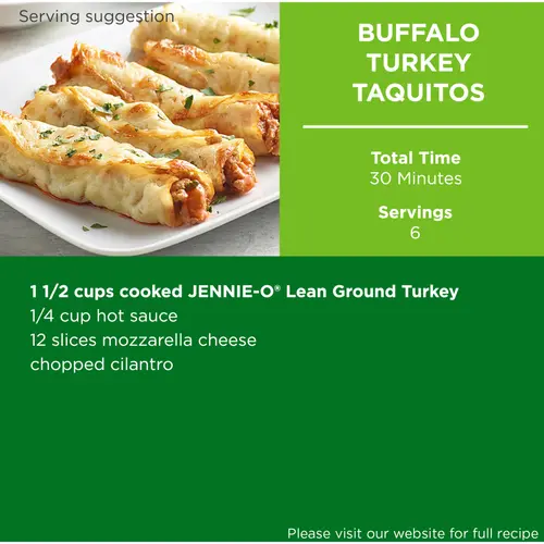 JENNIE-O Fresh Lean Ground Turkey, 93% Lean/7% Fat, All Natural, Refrigerated, 3 lb Plastic Tray thumbnail 2