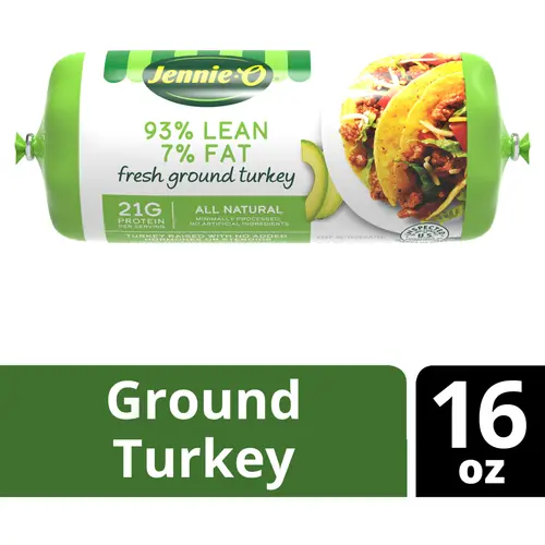 JENNIE-O Ground Turkey 93/7 Chub 16 oz