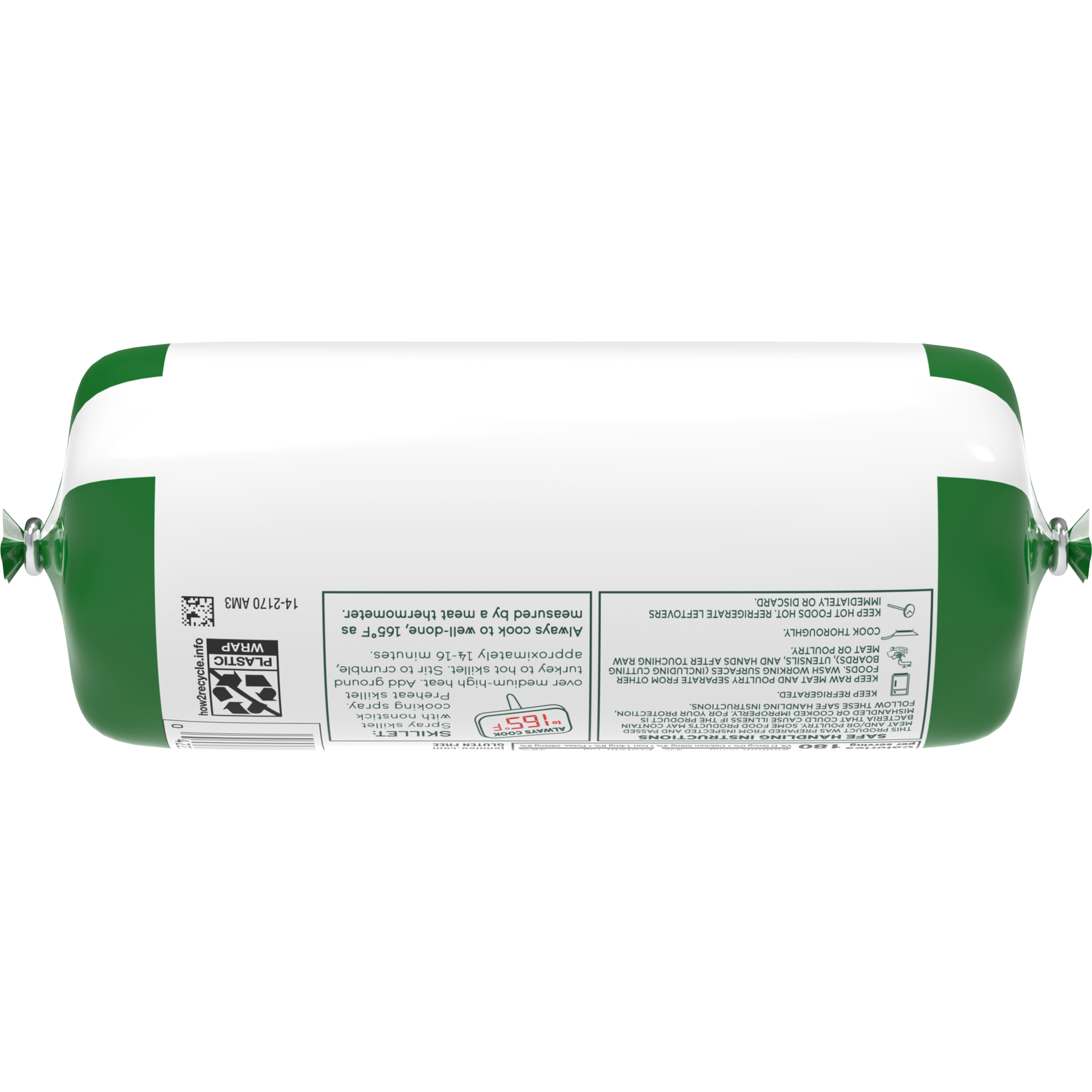 JENNIE-O Ground Turkey 90% Lean / 10% Fat - 1 lb. chub 16 oz thumbnail 2