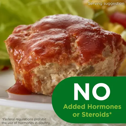 JENNIE-O Ground Fresh Lean Ground Turkey, 90% Lean/10% Fat, All Natural, Refrigerated, 3 lb Plastic Roll thumbnail 3