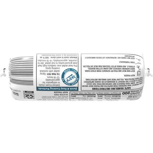 FESTIVE Italian Seasoned Ground Turkey, Frozen, 1 lb Roll thumbnail 2