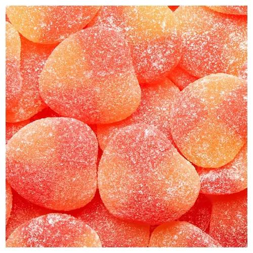HARIBO Peaches Gummies Fruity Peach Flavor Gummy Candy, 8oz, Share Size Bag thumbnail 4