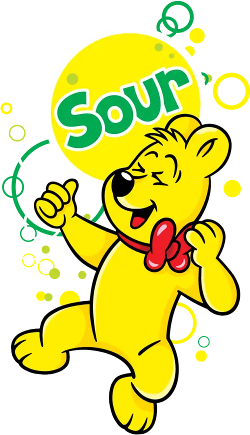 Haribo Goldbears Gummy Bears, Sour Goldbears Candy Gummies, Large Share Bag, 7 oz thumbnail 3