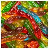 HARIBO Twin Snakes Gummies Original Sweet and Sour Assorted Fruit Flavor Gummies, 4 oz, Share Size Peg Bag thumbnail 3