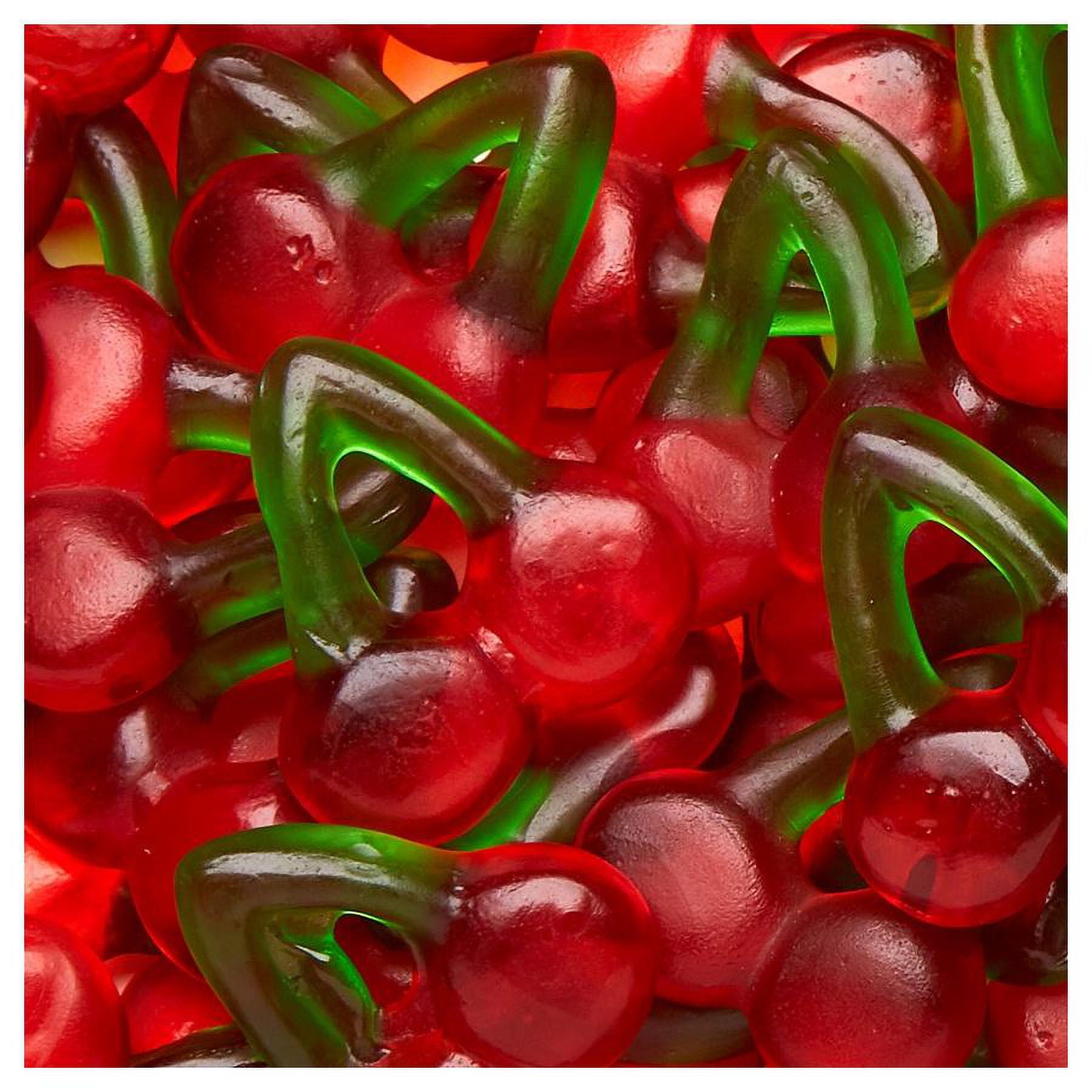 HARIBO Happy Cherries Mini Gummies Poppable Fruit Flavor Gummy Candy, 3.5oz, Share Size Peg Bag thumbnail 3