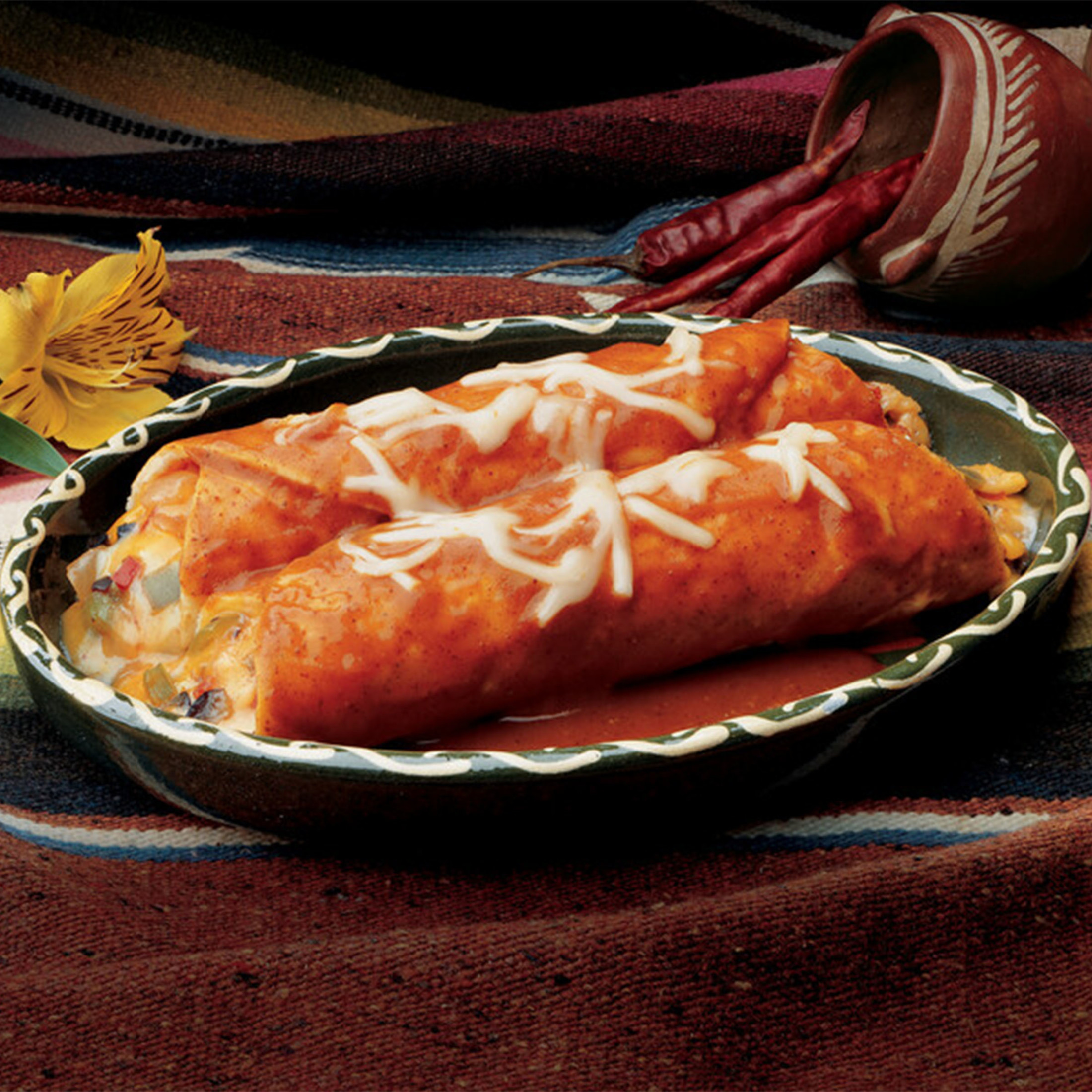 Amy's Frozen Meals, Cheese Enchilada, Gluten Free Microwave Meals, 9 oz thumbnail 3