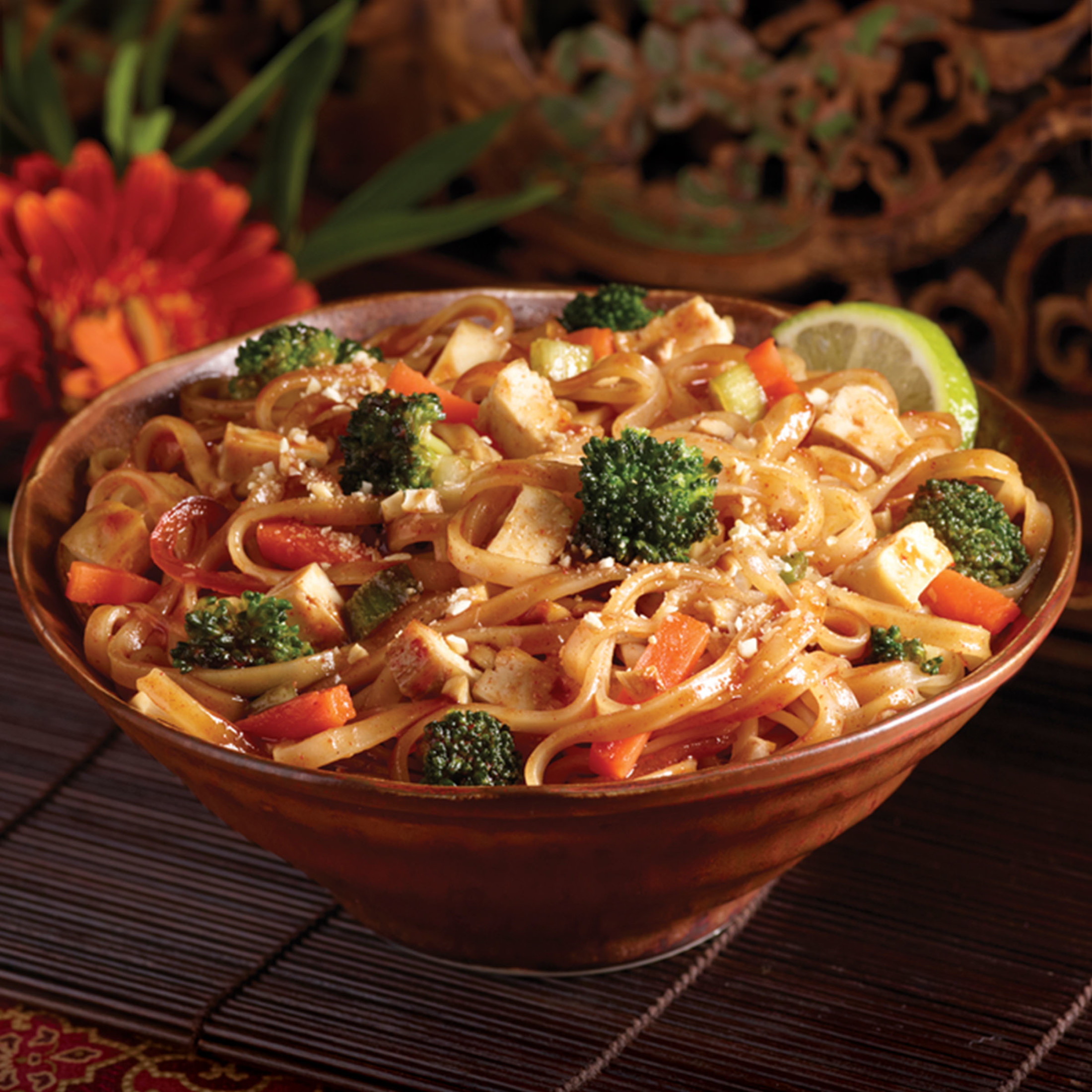 Amy's Frozen Meals, Pad Thai, Gluten Free Microwave Meals, 9.5 oz thumbnail 3