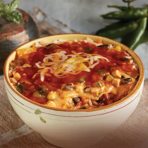 Amy's Frozen Meals, Chile Relleno Casserole Bowl, Microwave Meals, 9 oz thumbnail 3