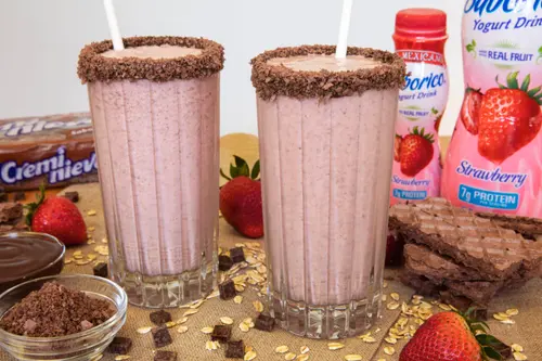 El Mexicano Saborico, Strawberry Protein Yogurt Drink 7 fl oz Bottle thumbnail 4