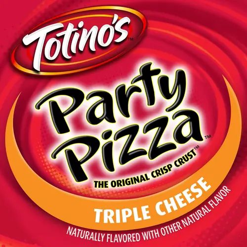 Totino's Party Pizza, Triple Cheese, Frozen Snacks, 1 Ct, 9.8 oz thumbnail 3