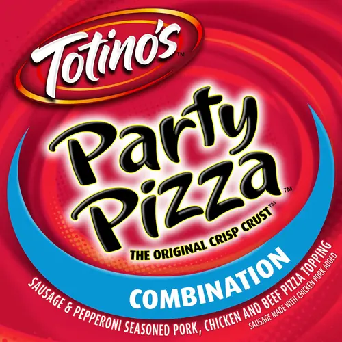 Totino's Party Pizza, Combination, Frozen Snacks, 4 Ct, 42.8 oz thumbnail 3