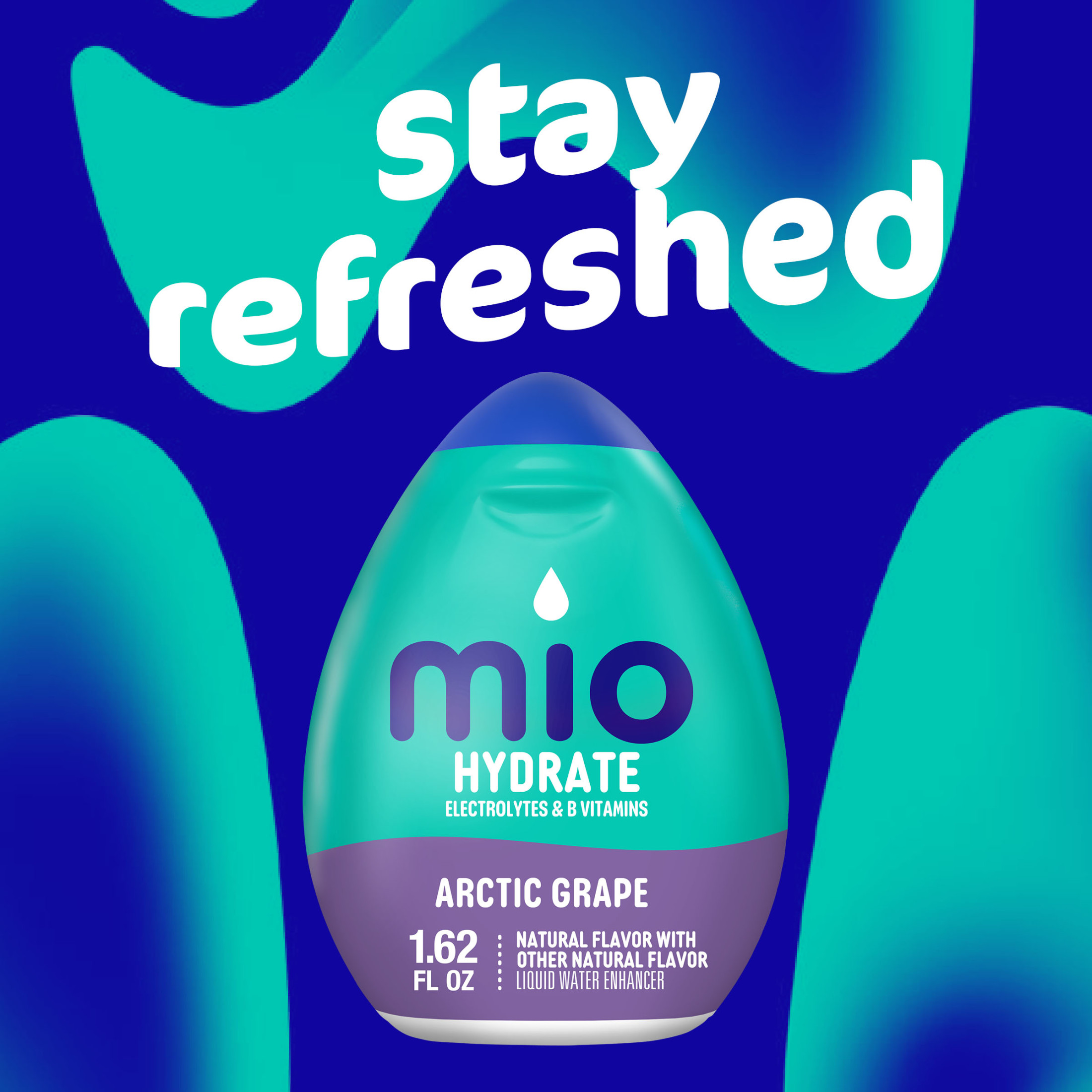 mio Hydrate Arctic Grape Sugar Free Water Enhancer, 1.62 fl oz Bottle thumbnail 3
