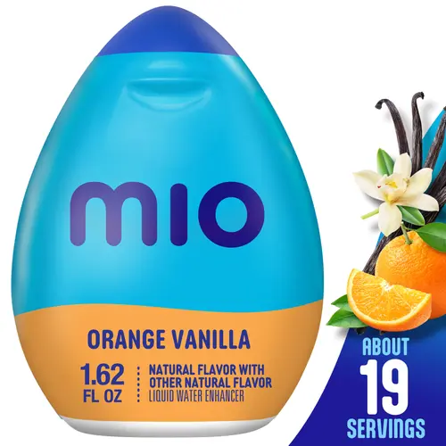 MiO Vitamins Orange Vanilla Sugar Free Water Enhancer, 1.62 fl oz Bottle