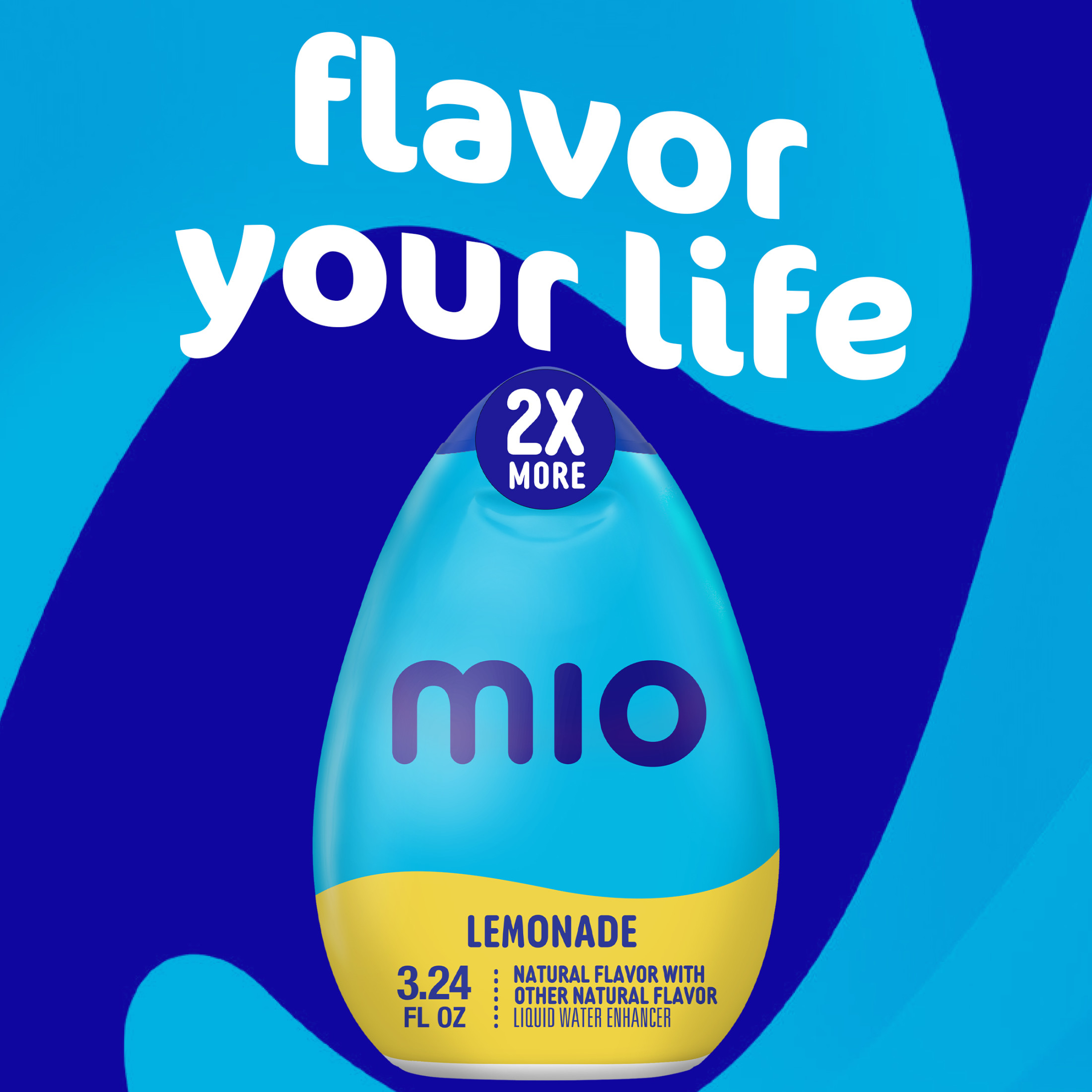 MiO Lemonade Sugar Free Water Enhancer with 2X More, 3.24 fl oz Big Bottle thumbnail 3