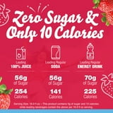 Crystal Light Wild Strawberry Sugar Free Drink Mix Singles with Caffeine, 10 ct On-the-Go-Packets thumbnail 2