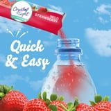 Crystal Light Wild Strawberry Sugar Free Drink Mix Singles with Caffeine, 10 ct On-the-Go-Packets thumbnail 3