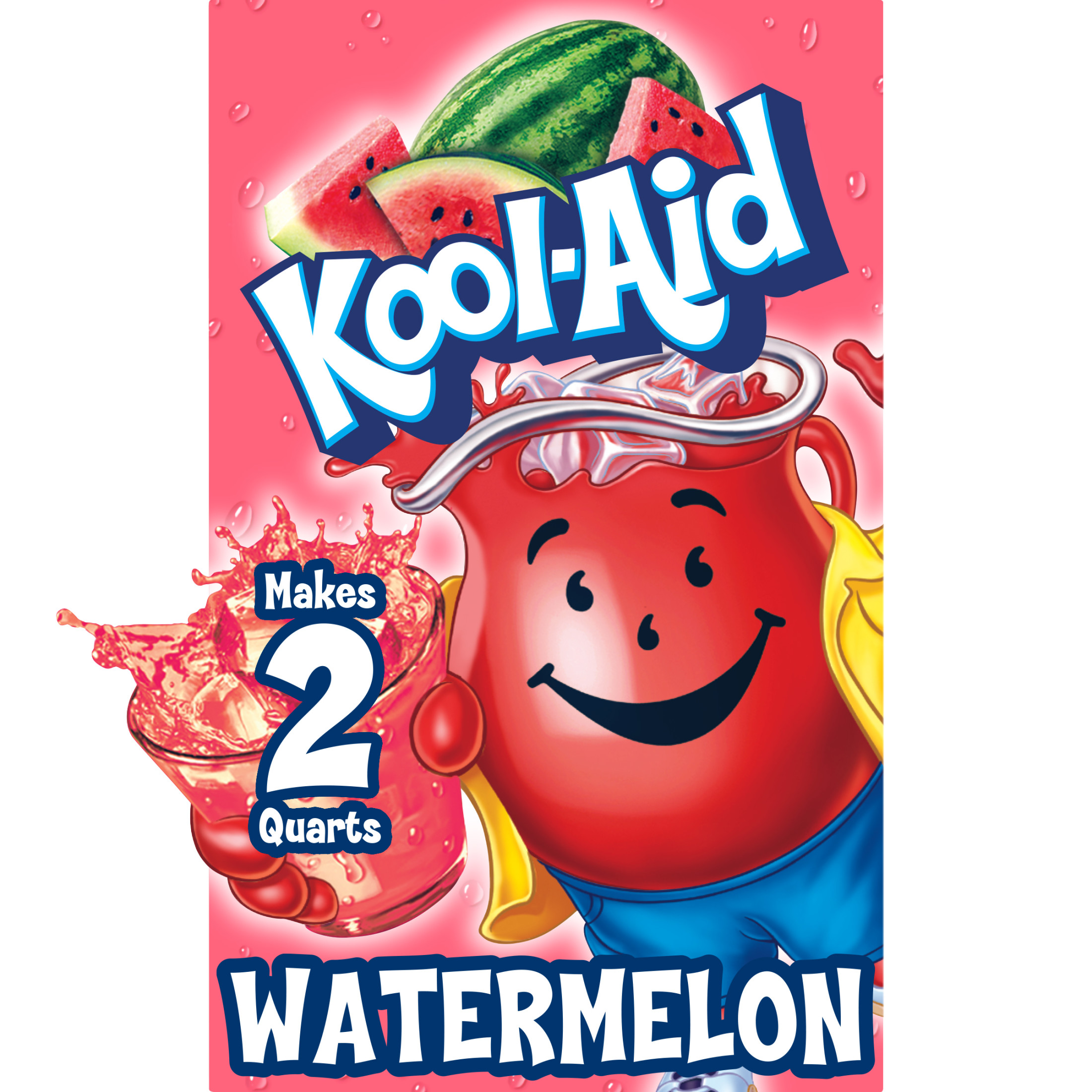 Kool-Aid Unsweetened Watermelon Powdered Soft Drink Mix, 0.15 oz Packet