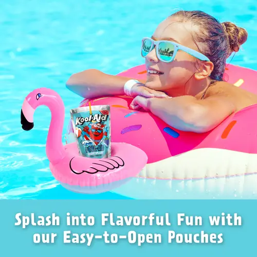 Kool Aid Jammers Summer Blast Boomin' Berry Kids Drink 0% Juice Box Pouches, 10 Ct Box, 6 fl oz Pouches thumbnail 4