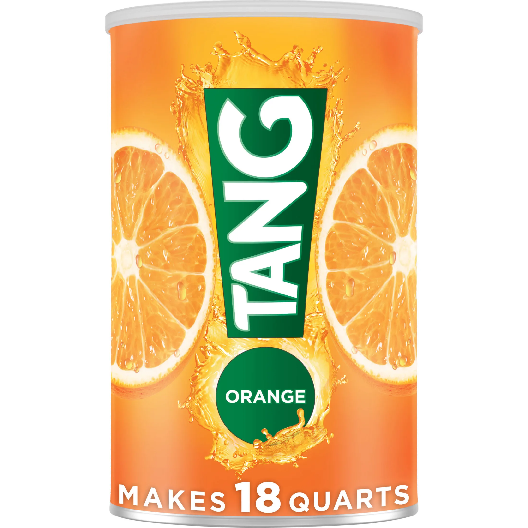 Tang Jumbo Orange Drink Mix with Vitamin C, 58.9 oz Canister
