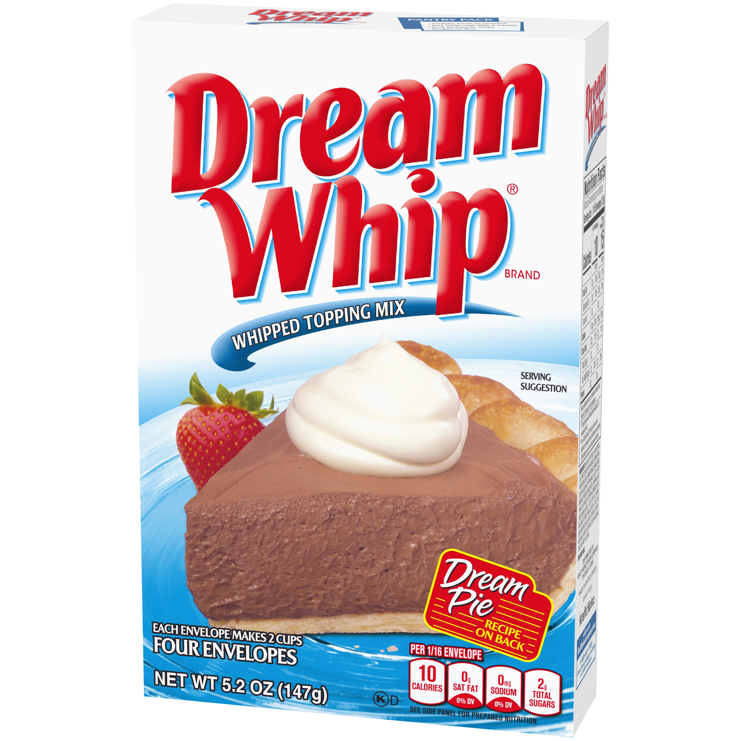 Dream Whip Whipped Topping Mix, 4 ct Packets thumbnail 4