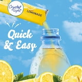 Crystal Light Lemonade Sugar Free Drink Mix Singles Caffeine Free, 10 ct On-the-Go-Packets thumbnail 3
