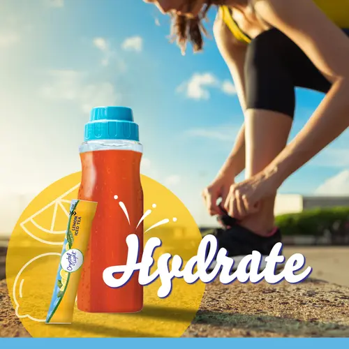 Crystal Light Lemon Iced Tea Sugar Free Drink Mix Singles, 10 ct On-the-Go-Packets thumbnail 4