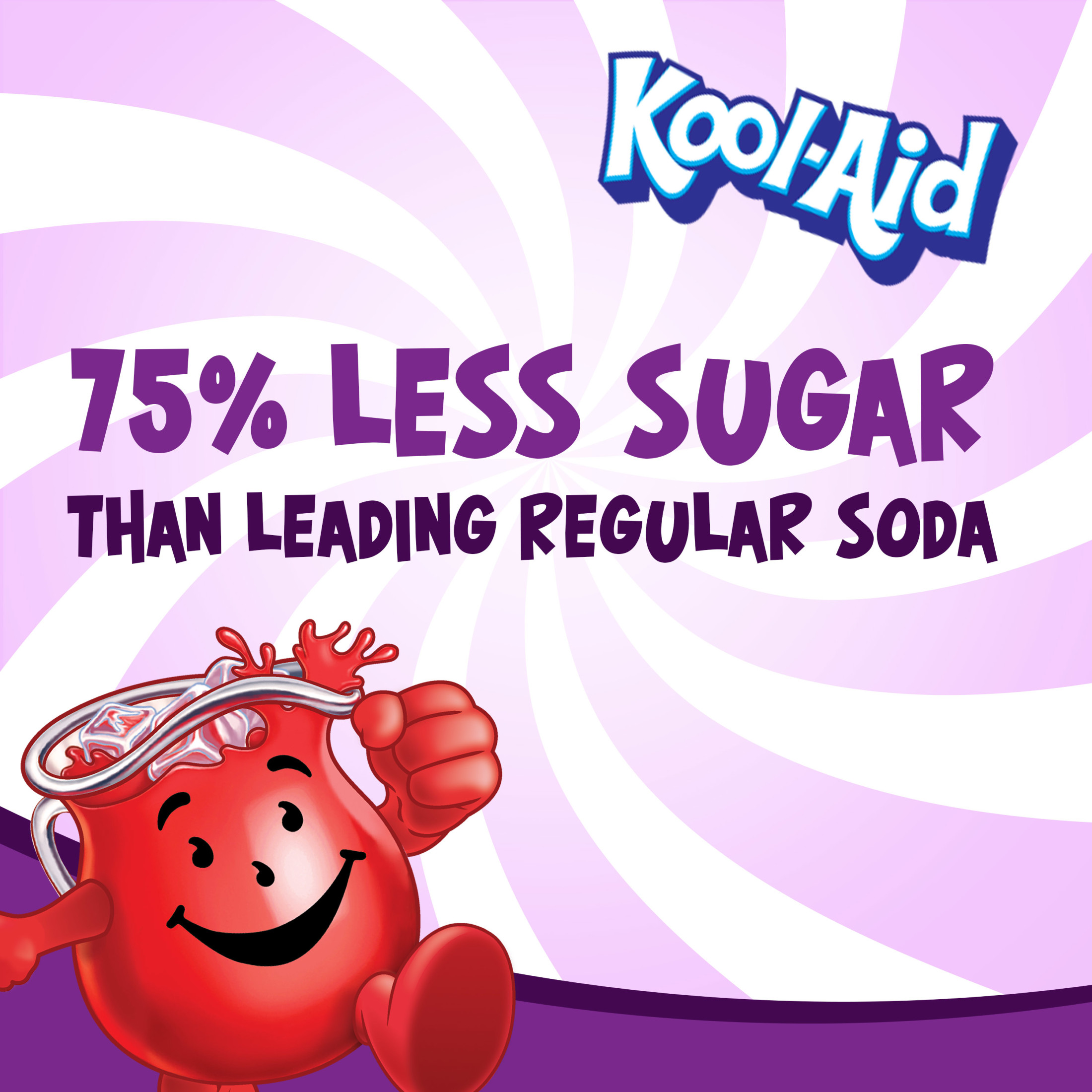 Kool Aid Bursts Grape Kids Drink, 6 ct Pack, 6.75 fl oz Bottles thumbnail 3