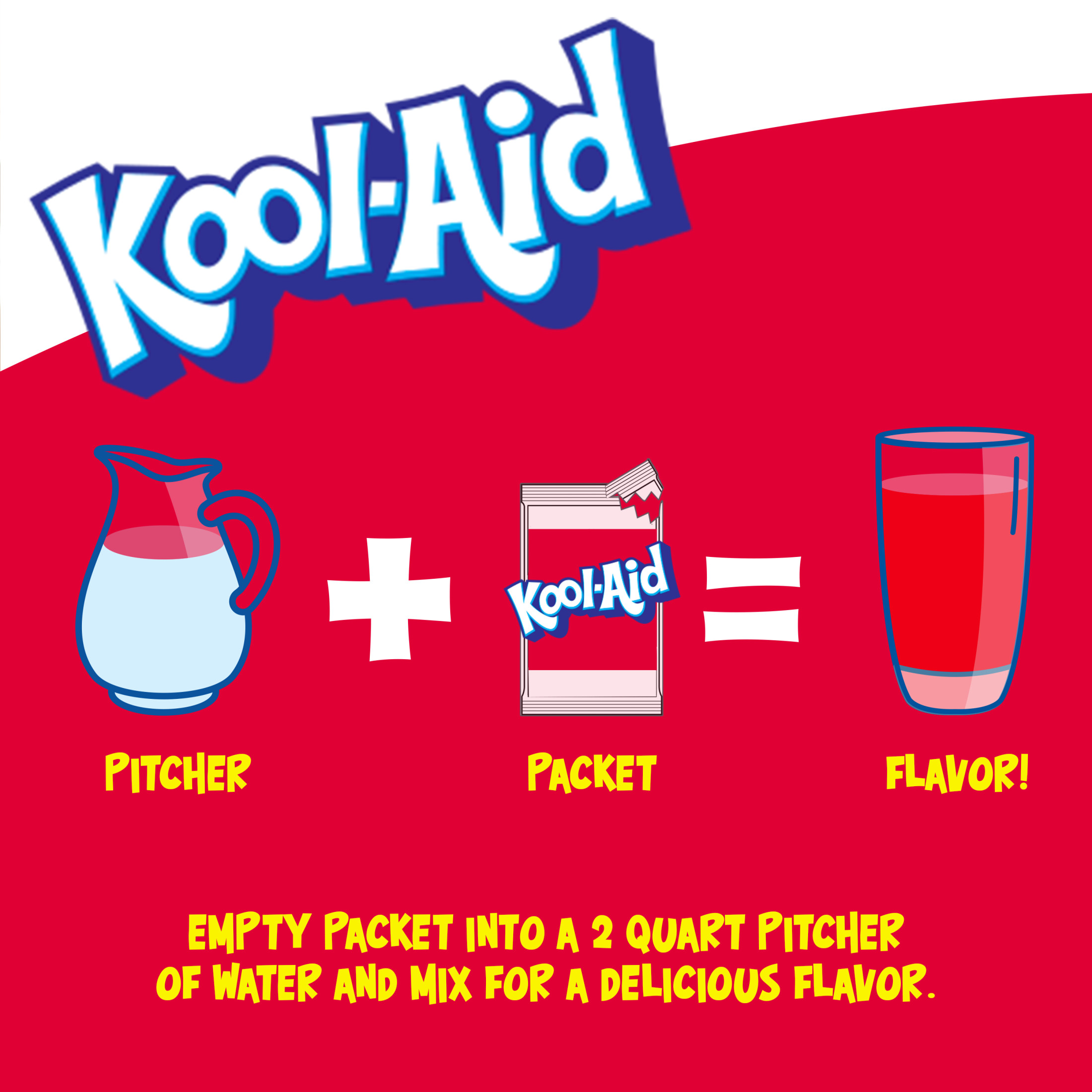 Kool-Aid Unsweetened Cherry Powdered Soft Drink Mix, 0.13 oz Packet thumbnail 4