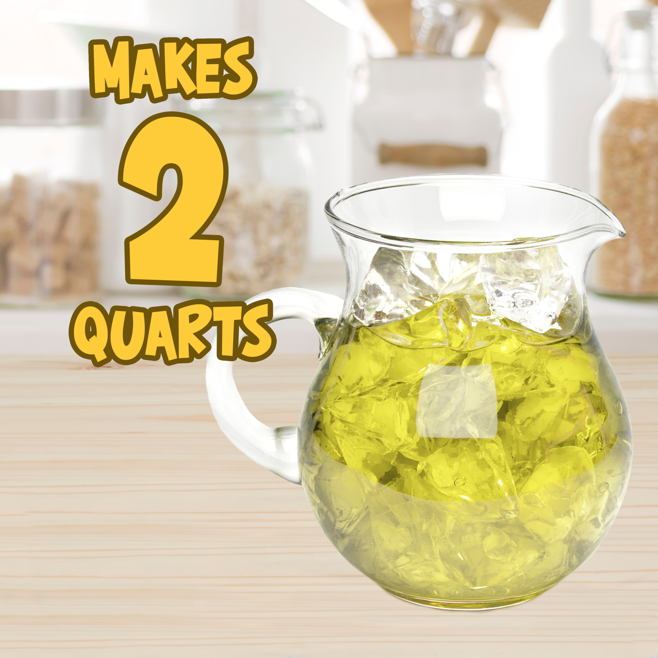 Kool-Aid Unsweetened Lemonade Naturally Flavored Powdered Soft Drink Mix, 0.23 oz Packet thumbnail 4