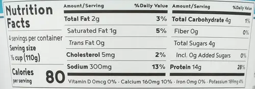 Nancy's Probiotic Foods, Organic Probiotic Low-Fat Cottage Cheese Tub, 2% Milk Fat, 14 g Protein, 16 oz thumbnail 4