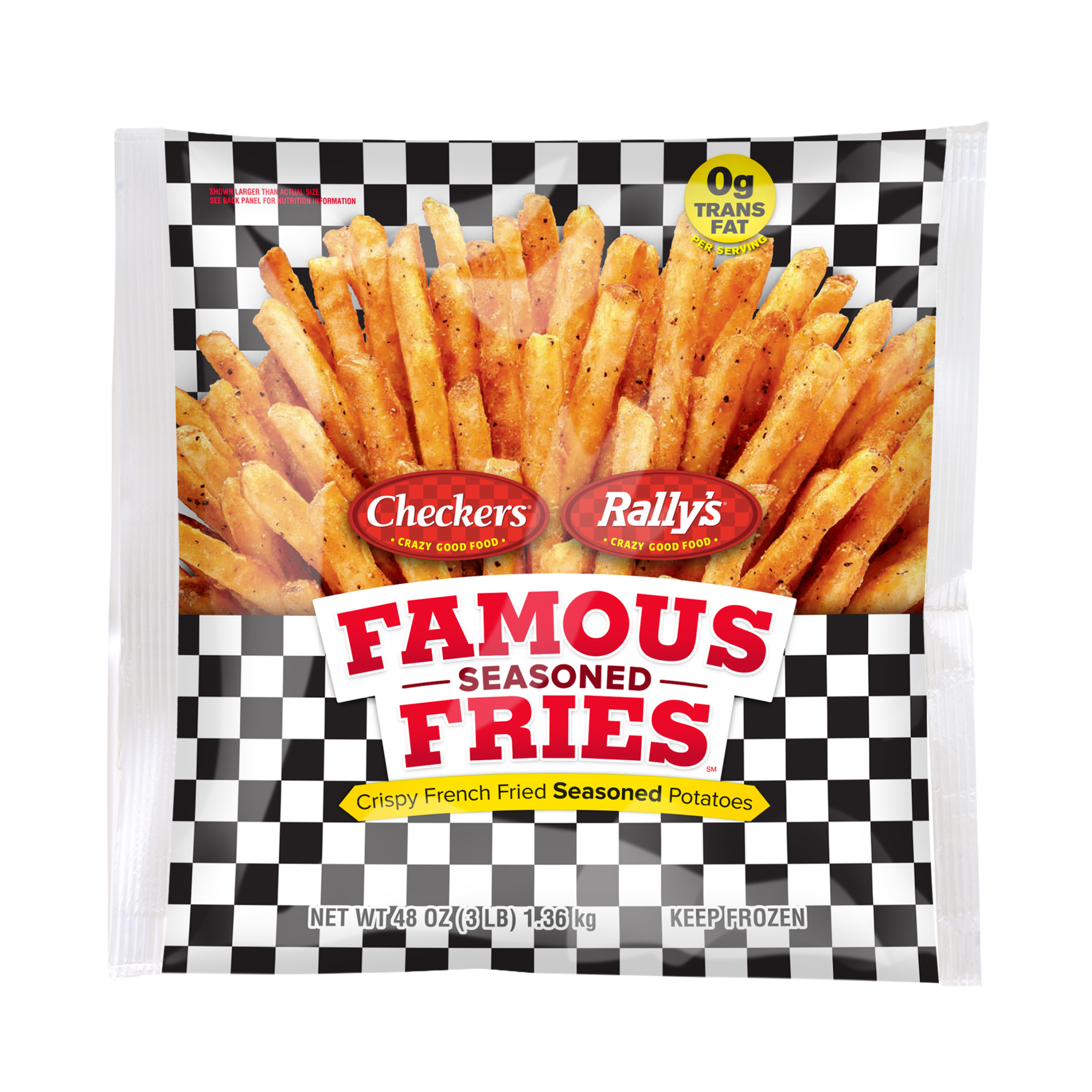 Checkers/Rally's Famous Seasoned Fries 48 oz